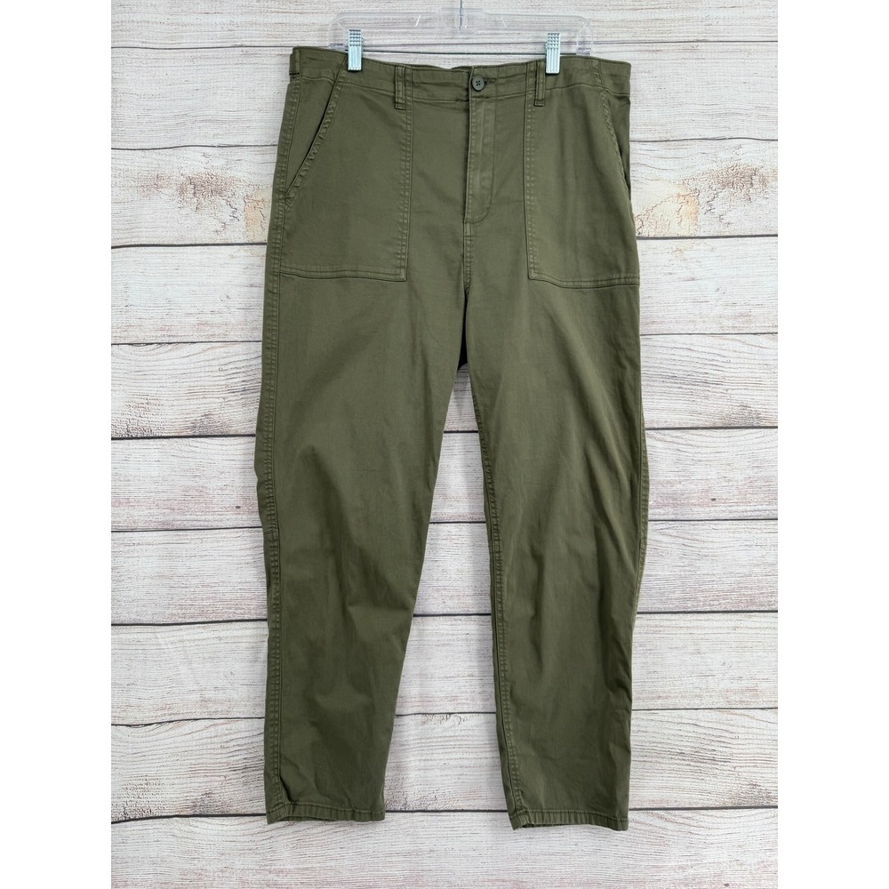 Sanctuary Utility Pants Women 33 Olive Green Patch Pocket Cargo XP9147A7